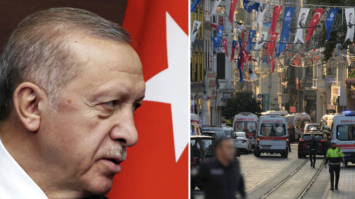 Flera döda efter explosion i Istanbul – Erdogan: ”En avskyvärd attack”